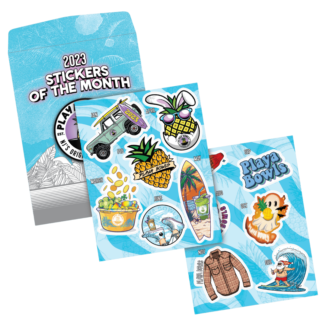 2023 Stickers of the Month Pack
