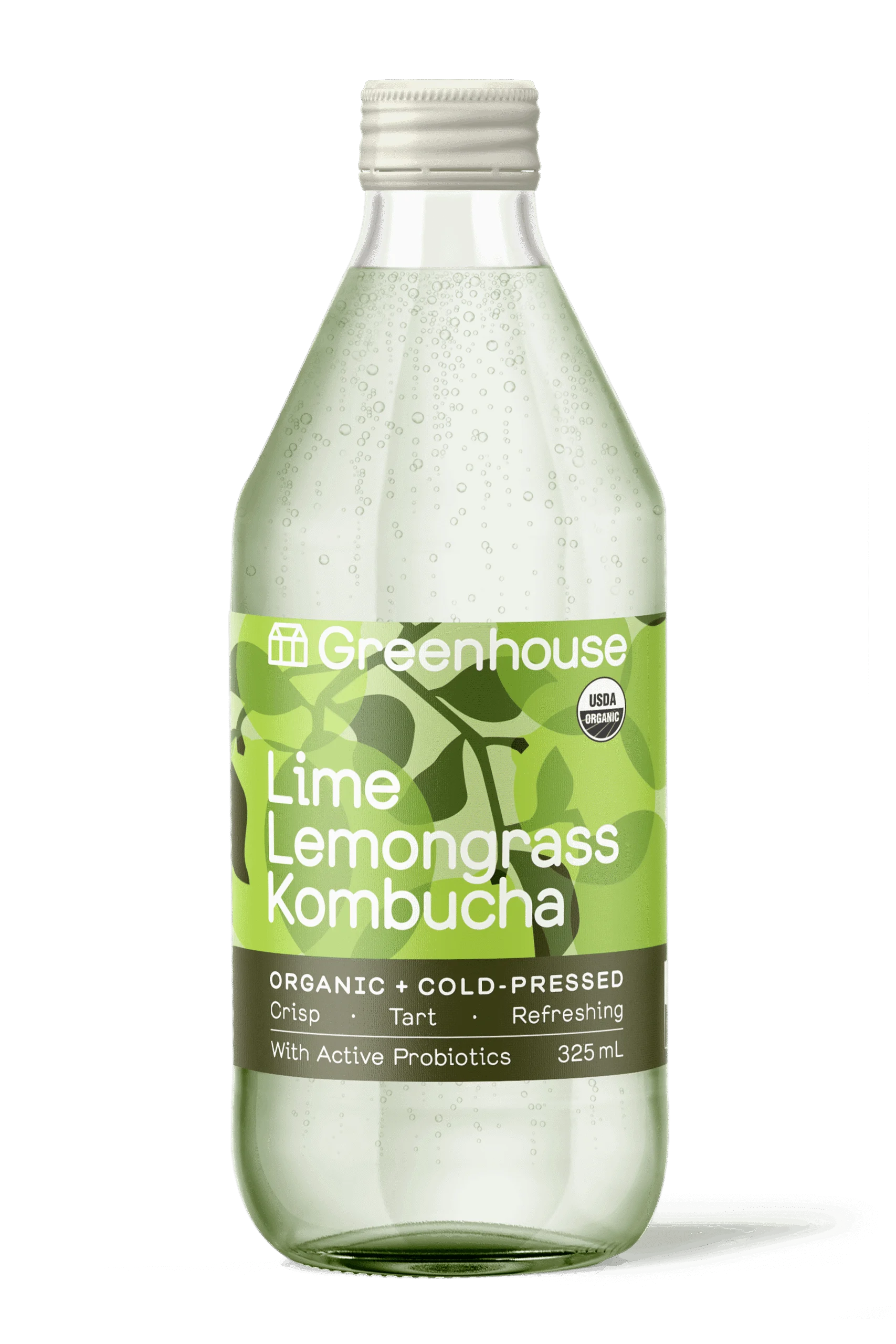 Greenhouse Kombucha—Lime Lemongrass
