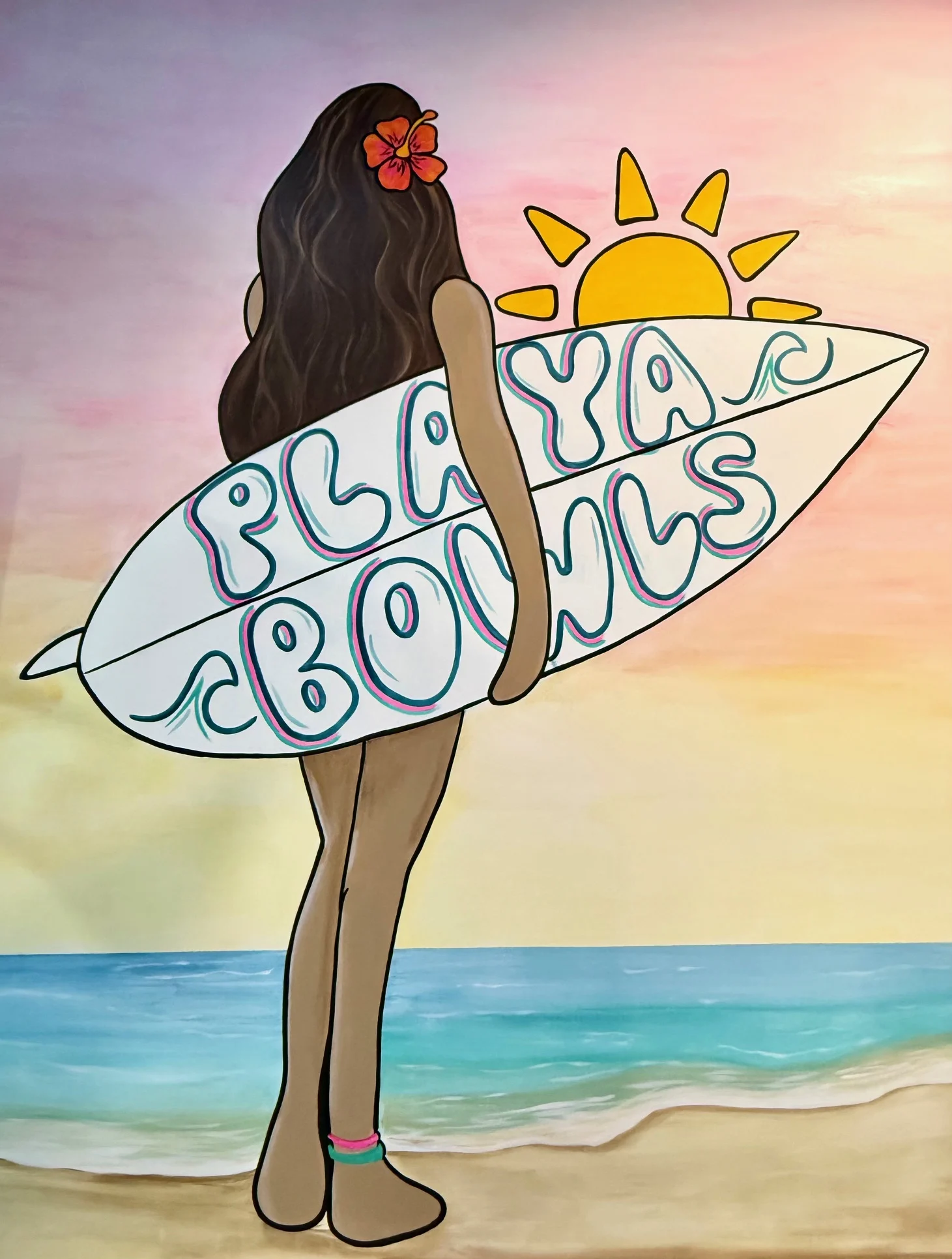 Playa Bowls planting flag in Canada